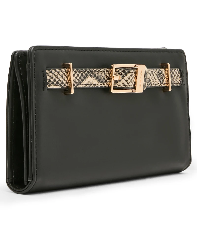 Anne Klein Belted Bifold Wallet