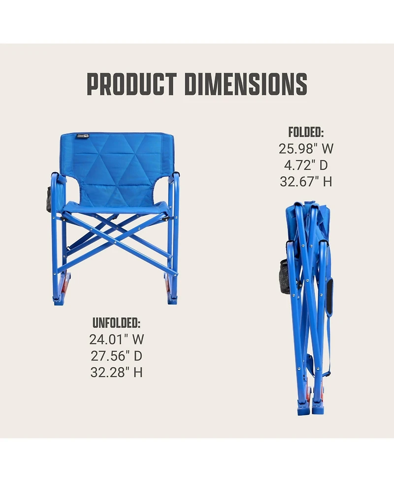 Coleman Sideliner Pro Rocking Chair