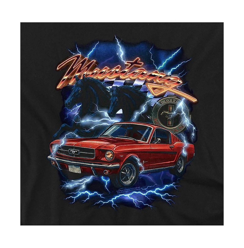 Mustang Men's Ford Thunder Band T-Shirt
