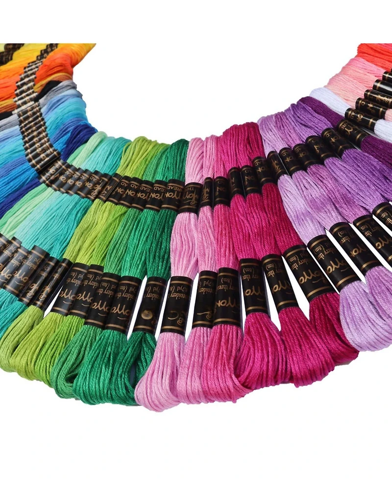 Gnuadz 122 Skeins Embroidery Floss Friendship Bracelet Cross Stitch Thread