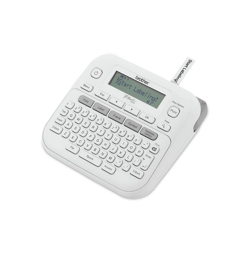 Brother P-Touch Pt-D220 2 Lines Label Maker