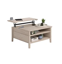 Sauder East Adara Coffee Table, Cascade Oak finish