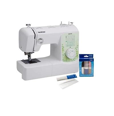 Brother SM2700 27-Stitch Sewing Machine with 6-Pc Thread and Stabilizer Roll