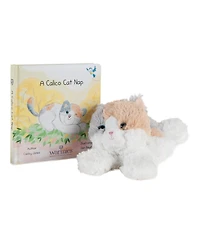 Intelex Warmies Microwavable Plush 13" Calico Cat and Board Book