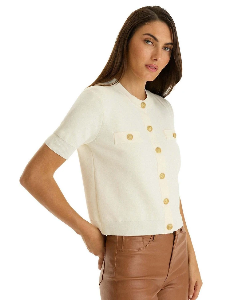 The Noli Shop Women's Bonnie Knit Cardigan Top