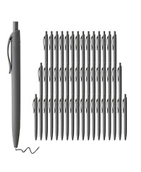 Gnuadz Retractable Ballpoint Pen Medium Point 1.0mm No Bleed Ink Click 50 Pack