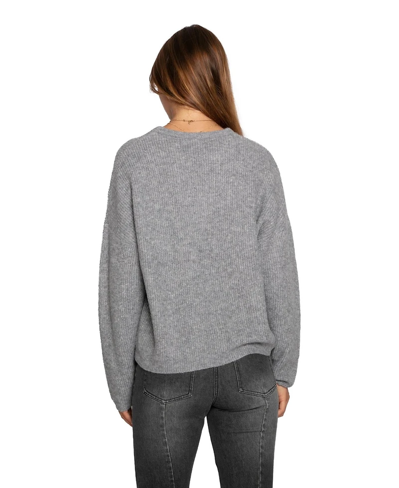 Belle & Bloom Women's Wrap Me Up Scarf Sweater