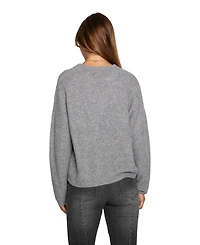 Belle & Bloom Women's Wrap Me Up Scarf Sweater