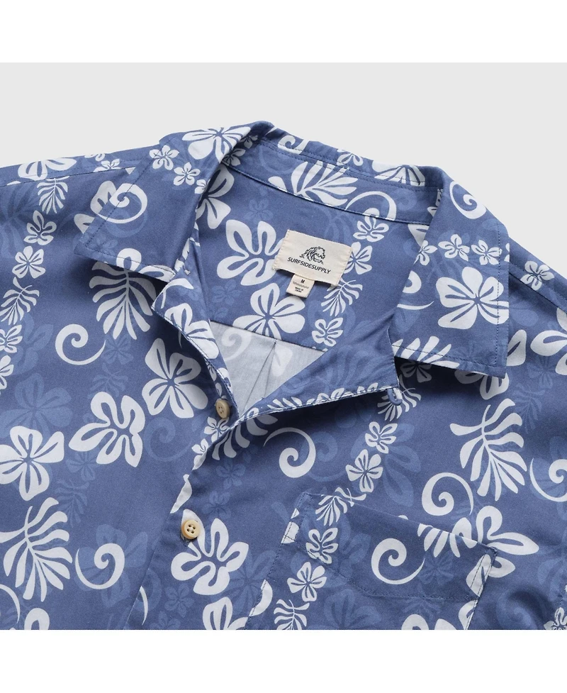 Surfside Supply Co. Men's Mariner Hawaiian Camp Collar Shirt