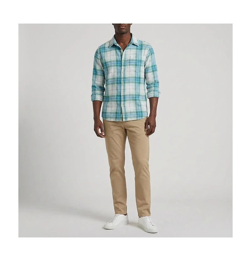 Surfside Supply Co. Men's Brian Twill Plaid Shirt