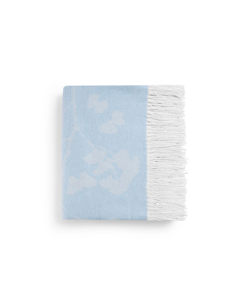 Michael Aram Butterfly Gingko Throw, 60" x 70"