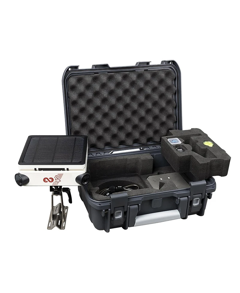 Enlaps Tikee 4 12MP Timelapse 6K Video Camera Pack, Bundle with External Solar Panel
