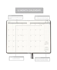 Gnuadz 2026 Planner Weekly Monthly Daily Leather Hardcover