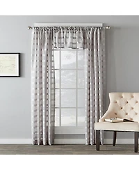 Skl Home Saturday Knight Ltd Parkland Windowpane Tailored Fabric Panel