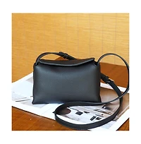 Susu Ivy Small Pebbled Leather Crossbody Bag Minimalist Shoulder Lightweight Everyday Purse for Women