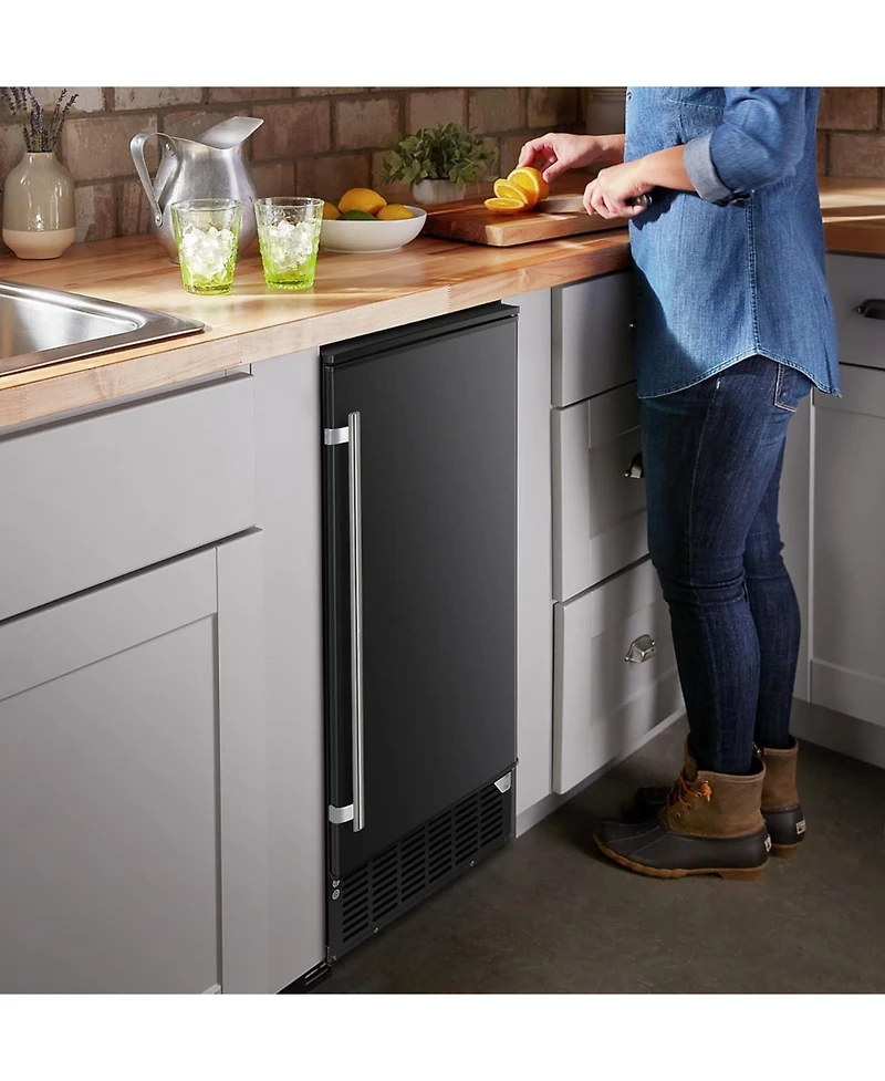 Cowsar Built-in Ice Maker, 80lbs/Day with Timer and Self-Cleaning
