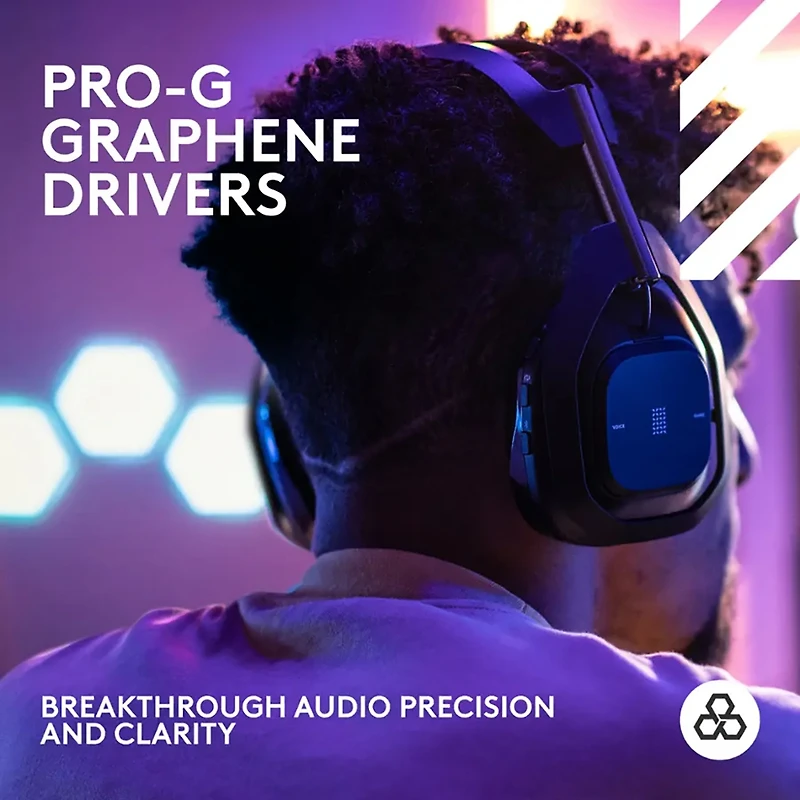 Logitech G Astro A50 X Wireless Gaming Headset and Base Station with Playsync