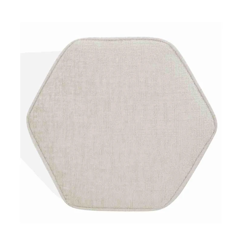 Safavieh Rosaria Chenille Hexagon Ottoman