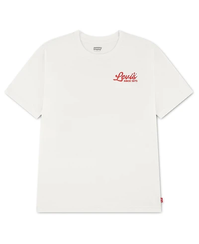 Levi's Boys' 8-20 Pizza Loving Bear T-Shirt