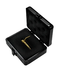 Odyssey Innovative Designs Krom Series Compact Utility Accessory Case with Interior Diced Foam and 5x3x1.5" Interior