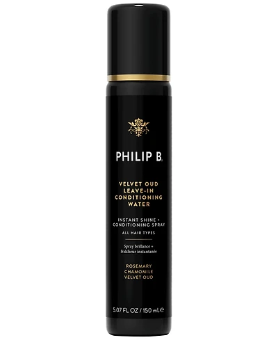 Philip B Velvet Oud Leave-In Conditioning Water, 5.07 oz.
