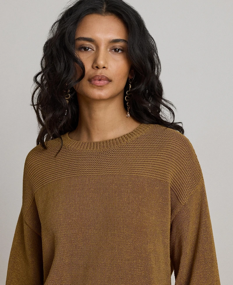Lauren Ralph Women's Crewneck Long-Sleeve Sweater
