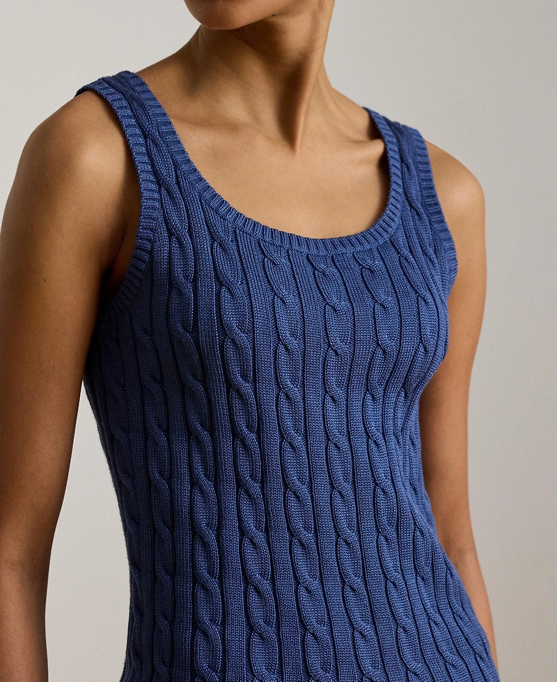 Lauren Ralph Women's Slim-Fit Sleeveless Sweater