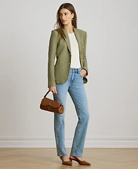 Lauren Ralph Women's Mid-Rise Slim-Fit Straight Jeans
