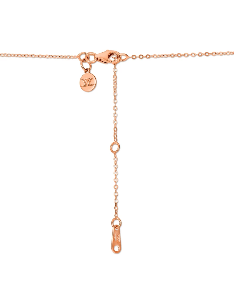 Le Vian Morganite (1-1/3 ct. t.w.), Chocolate Diamond (1/10 ct. t.w.) & Nude Diamond (1/20 ct. t.w.) Pendant Necklace in 14k Strawberry Gold