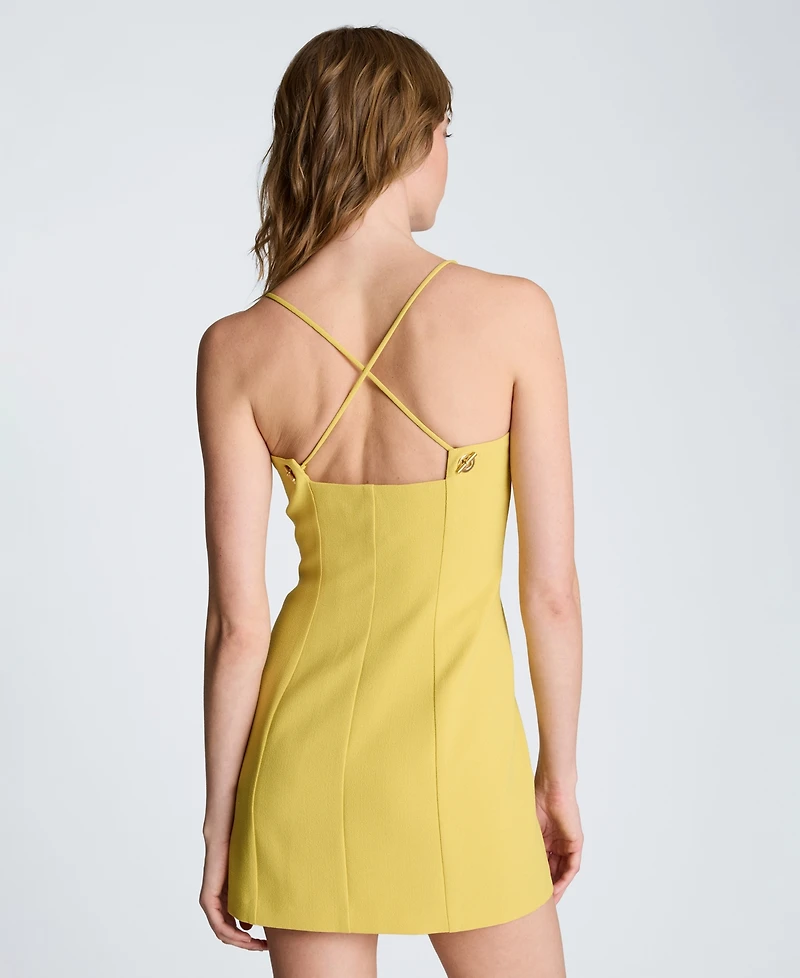 Kenneth Cole Women's Square Neck Mini Dress