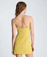 Kenneth Cole Women's Square Neck Mini Dress