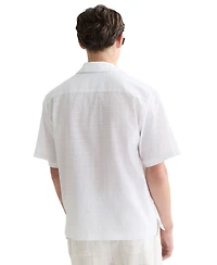 Scotch & Soda Men's Embroidered Short-Sleeve Shirt