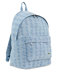 Lacoste Men's Denim Laptop Backpack