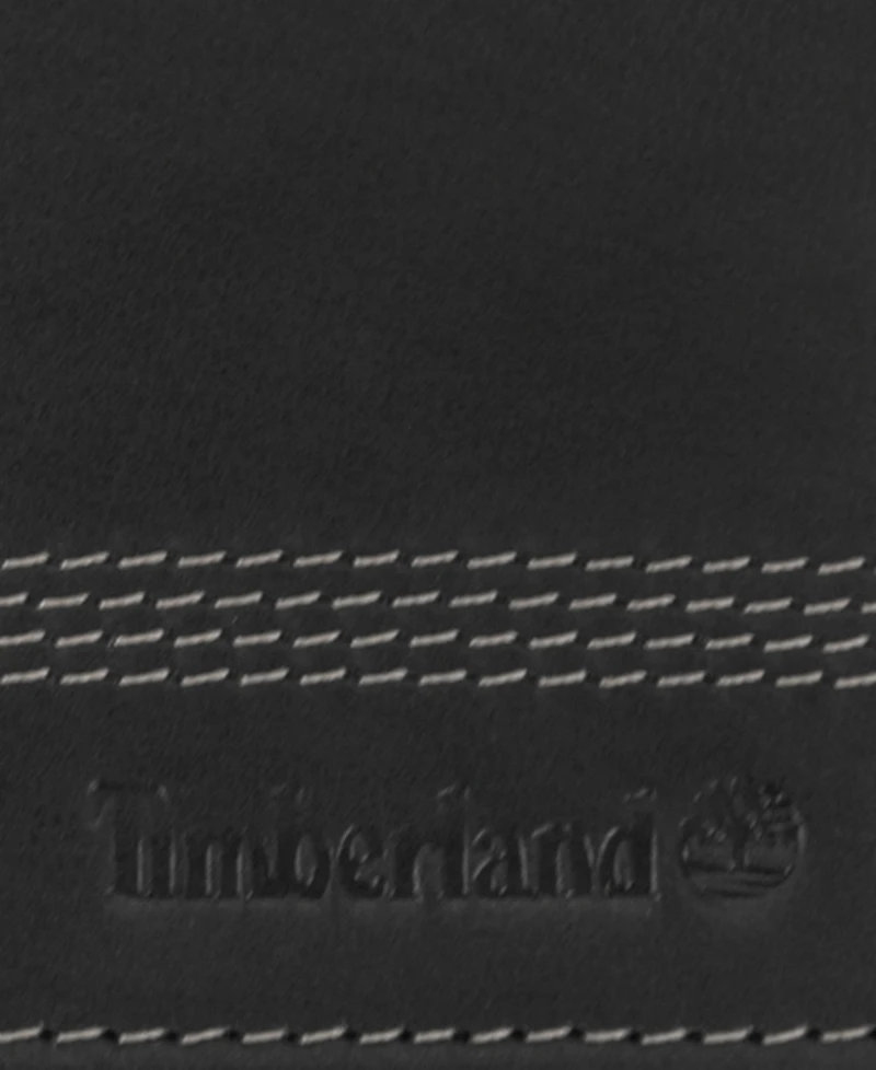 Timberland Men's Cloudy Leather Billfold Wallet