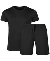 Galaxy By Harvic Men's Athletic T-Shirt and Shorts, 2-Piece Set