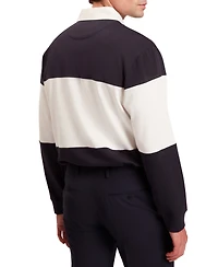 Ted Baker Men's Long-Sleeve Collared Regular-Fit Polo Shirt
