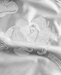 Michael Aram Gardenia Hand-Enameled Floral Duvet Cover