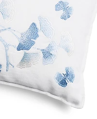 Michael Aram Butterfly Gingko Ombre Embroidered Decorative Pillow, 20" x 14"