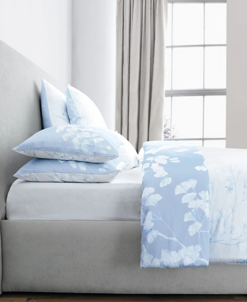 Michael Aram Butterfly Gingko Cotton Duvet Cover