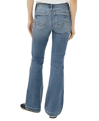 Silver Jeans Co. Women's Elyse Mid-Rise Bootcut