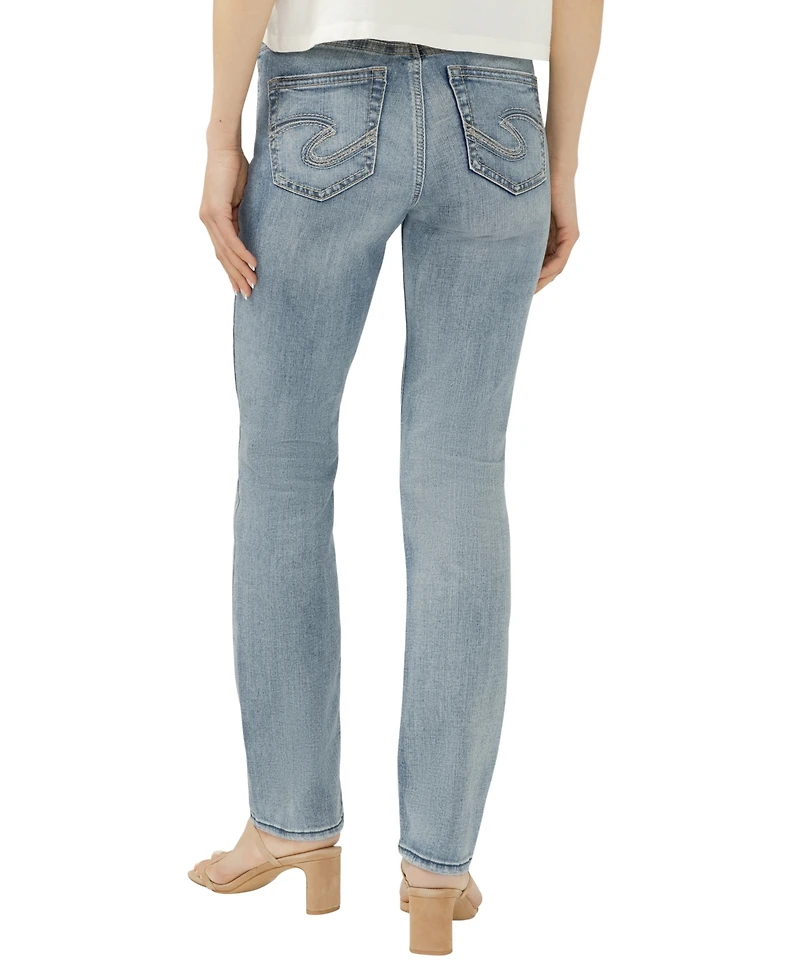 Silver Jeans Co. Women's Avery High Rise Classic Straight Jeans