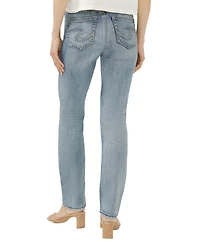 Silver Jeans Co. Women's Avery High Rise Classic Straight Jeans