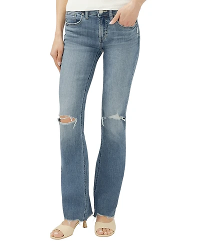 Silver Jeans Co. Women's Suki Mid-Rise Slim Bootcut