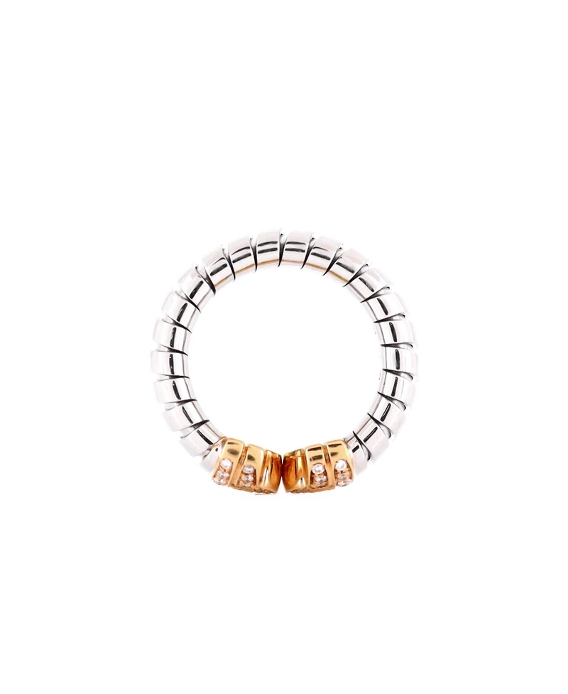Pre-Owned Bvlgari Tubogas Parentesi Ring