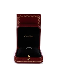 Pre-Owned Cartier C de Cartier 2 Diamonds Wedding Band Ring