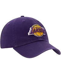 '47 Brand Men's Purple Los Angeles Lakers Core Logo Clean Up Adjustable Hat