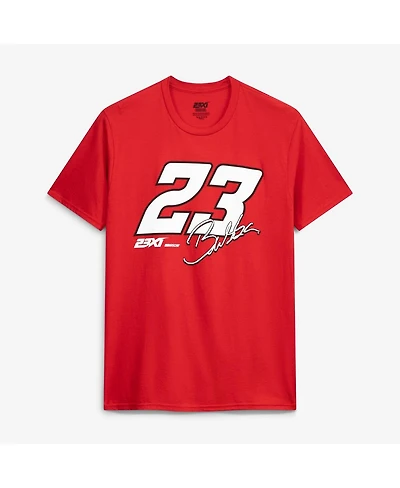 23xi Racing Men's Red Bubba Wallace 23 Tri-Blend T-Shirt