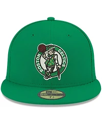 New Era Men's Kelly Green Boston Celtics Team Color 59FIFTY Fitted Hat