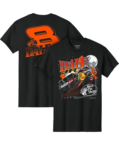 Jr Motorsports Official Team Apparel Men's Black Dale Earnhardt Jr. Bass Pro Shops 8 T-Shirt