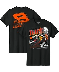 Jr Motorsports Official Team Apparel Men's Black Dale Earnhardt Jr. Bass Pro Shops 8 T-Shirt